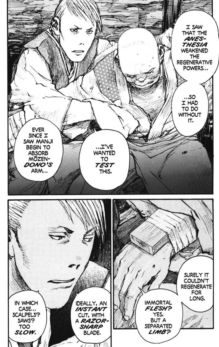 Mugen no Juunin Chapter 98 page 23 - Chapter 98 : Shortcut (Part 5)