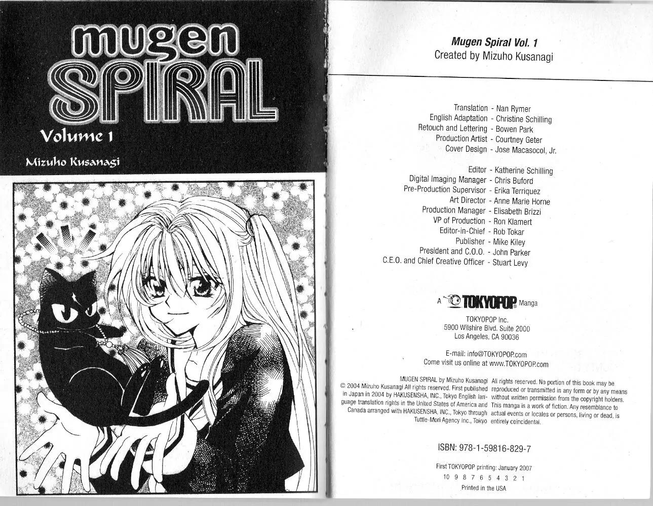 Mugen Spiral Chapter 1 page 2 - Chapter 1