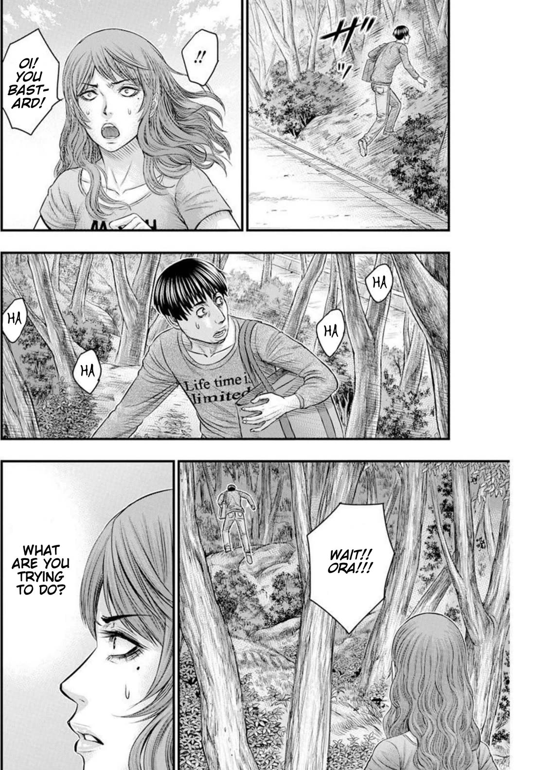 Muhoutou Chapter 50 page 14 - Chapter 50: Hunter and Hunted