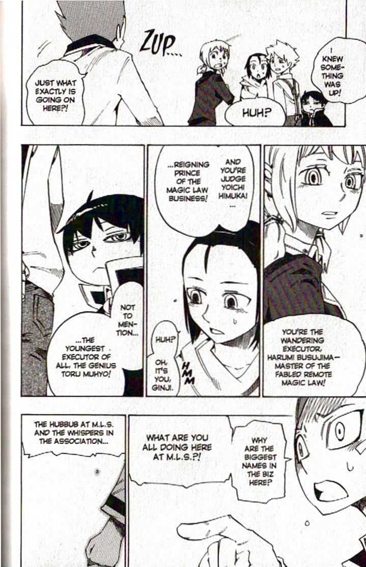 Muhyo to Rouji Chapter 107 page 7 - Chapter 107 : The Ring
