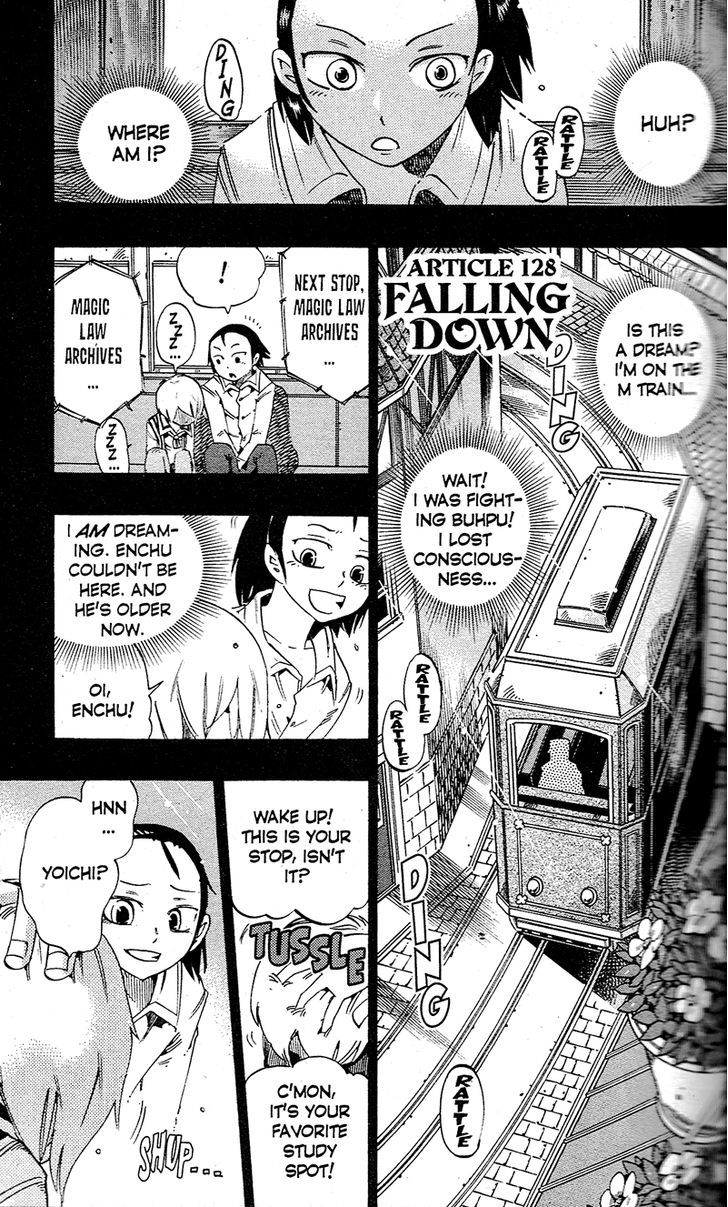 Muhyo to Rouji Chapter 128 page 1 - Chapter 128 : Falling Down