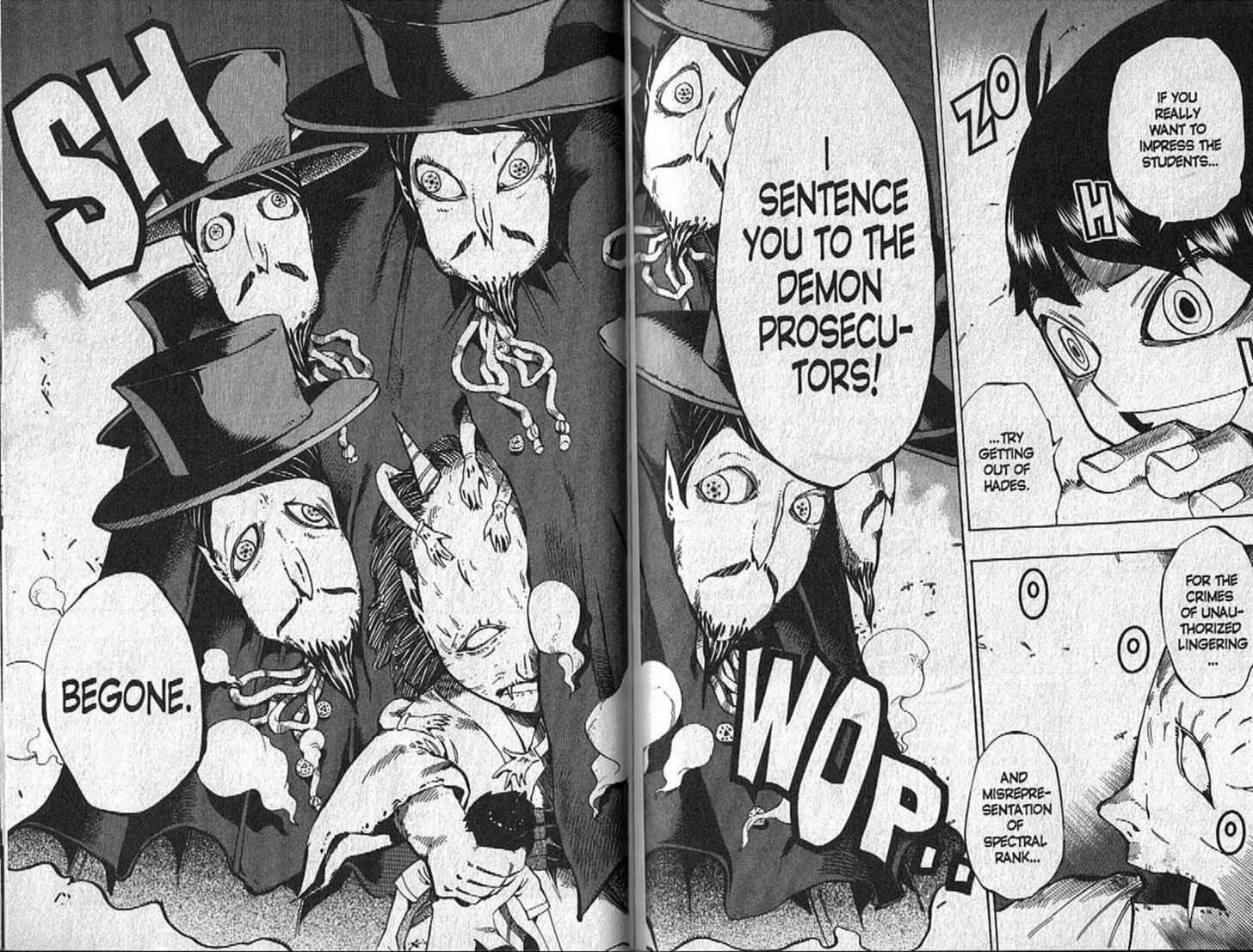 Muhyo to Rouji Chapter 85.5 page 27 - Chapter 85.5 : ~Omake~ Countdown to Death