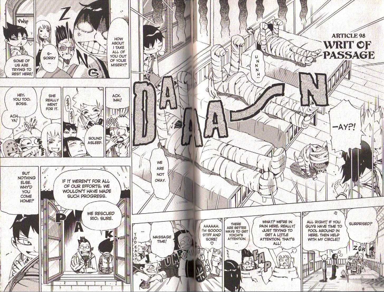 Muhyo to Rouji Chapter 98 page 5 - Chapter 98 : Writ of Passage
