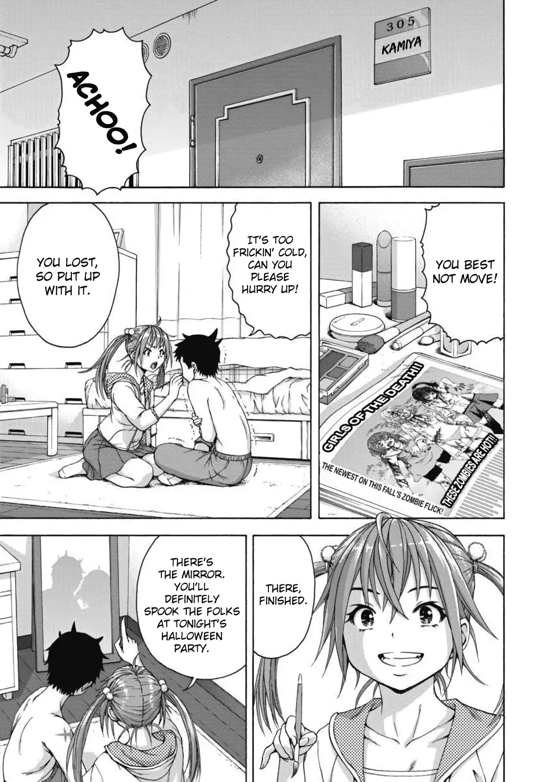 Mujaki no Rakuen - Parallel Chapter 1 page 5 - Chapter 1: Body-Painting in Paradise
