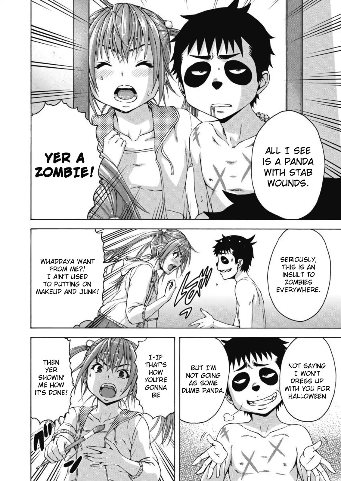 Mujaki no Rakuen - Parallel Chapter 1 page 6 - Chapter 1: Body-Painting in Paradise