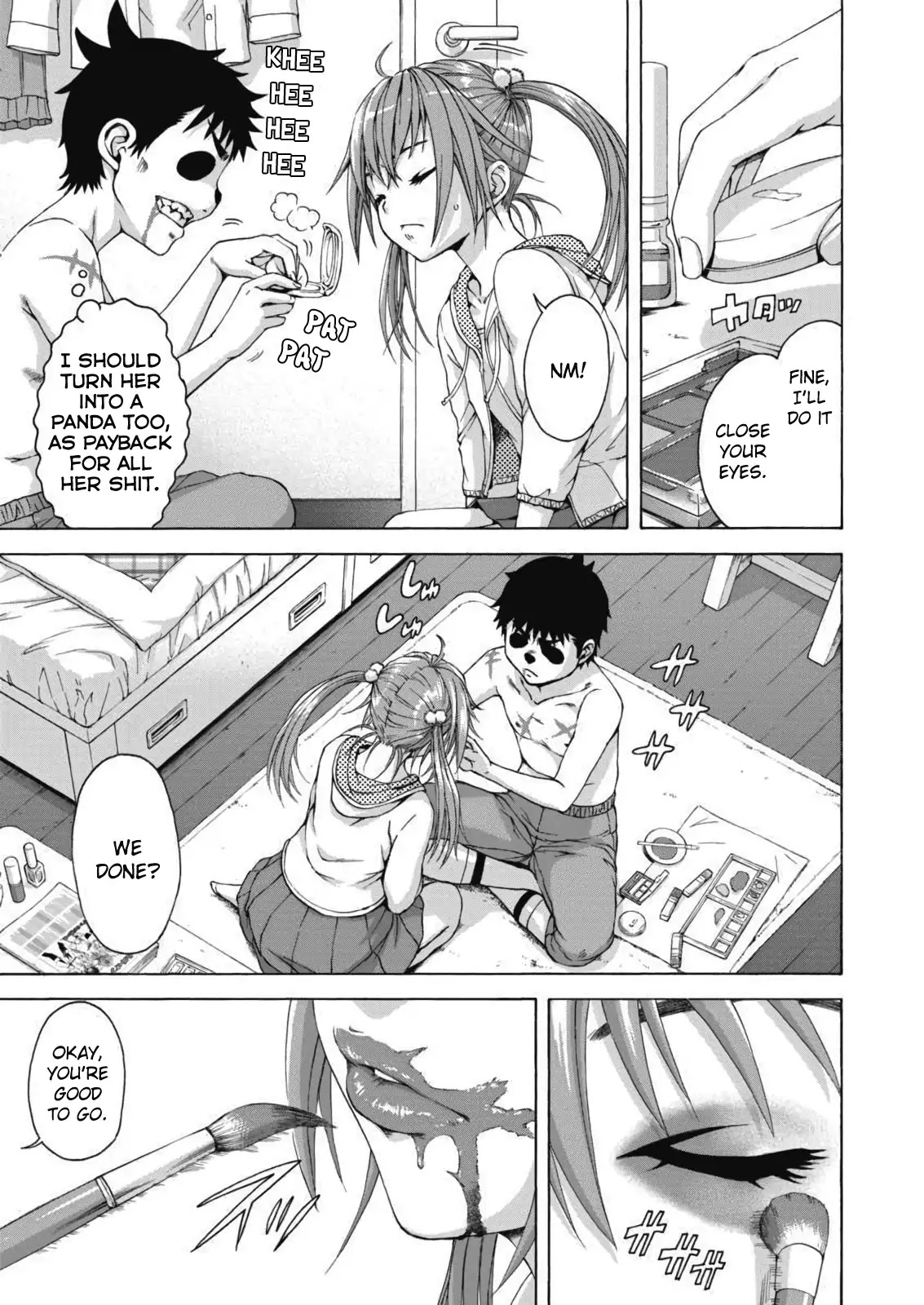 Mujaki no Rakuen - Parallel Chapter 1 page 7 - Chapter 1: Body-Painting in Paradise