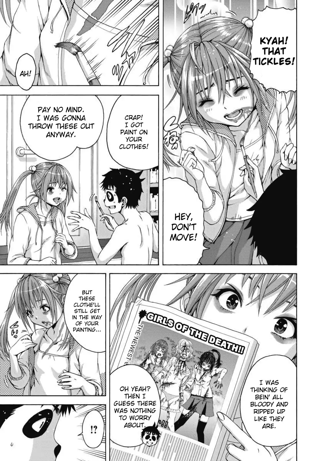 Mujaki no Rakuen - Parallel Chapter 1 page 9 - Chapter 1: Body-Painting in Paradise