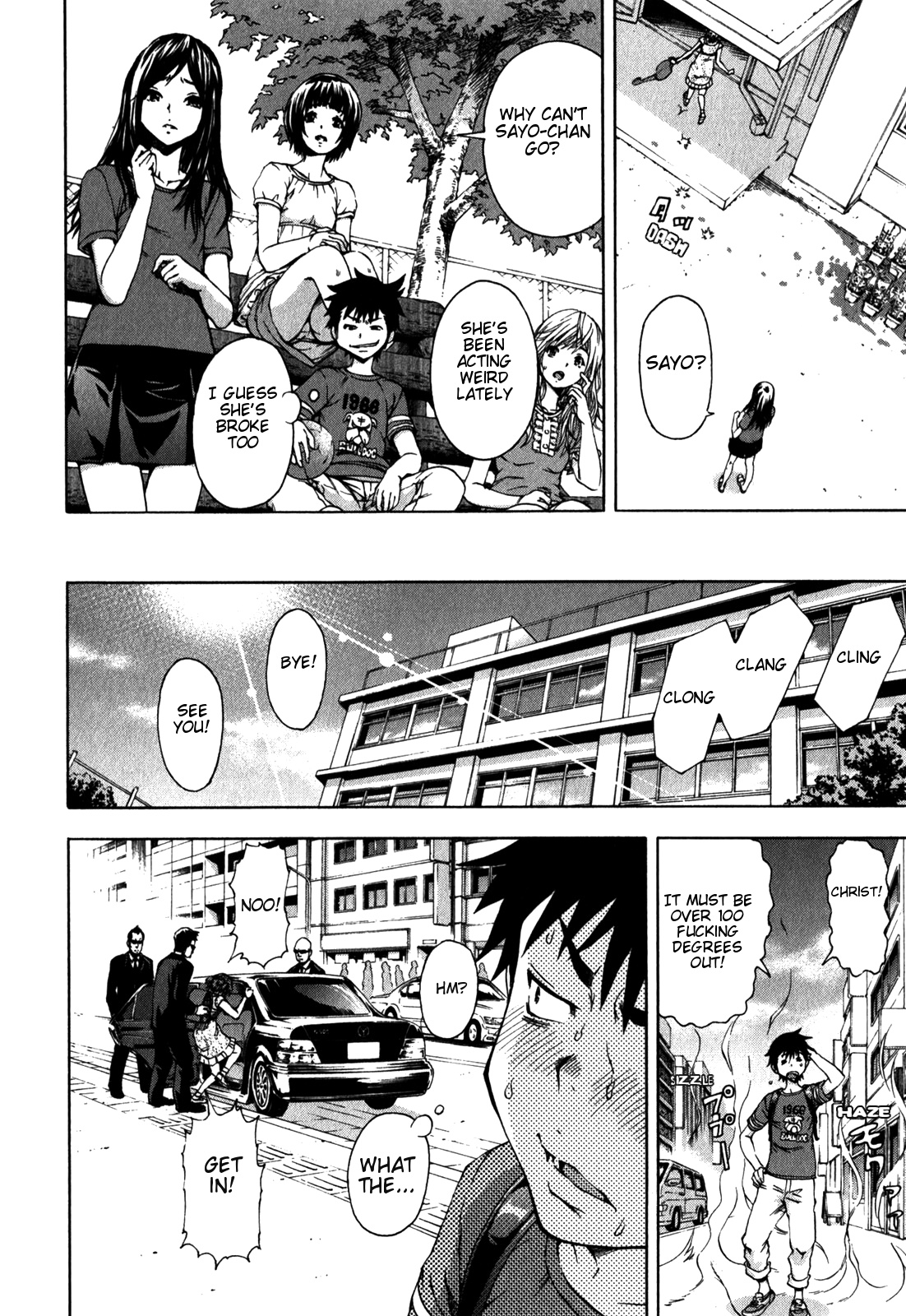Mujaki no Rakuen Chapter 11 page 4 - Chapter 11: Crisis in Paradise