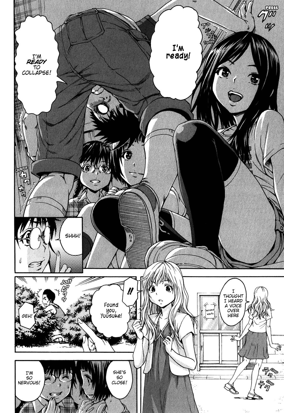 Mujaki no Rakuen Chapter 16.5 page 8 - Chapter 16.5: Hiding in Paradise