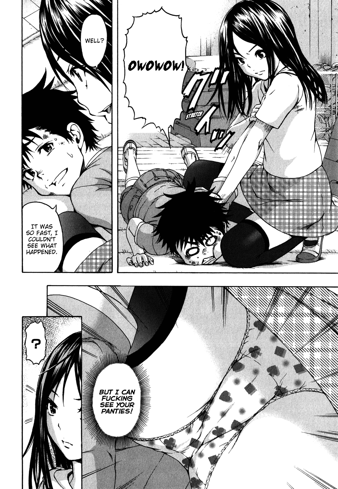 Mujaki no Rakuen Chapter 17 page 12 - Chapter 17: Perfect Moves in Paradise