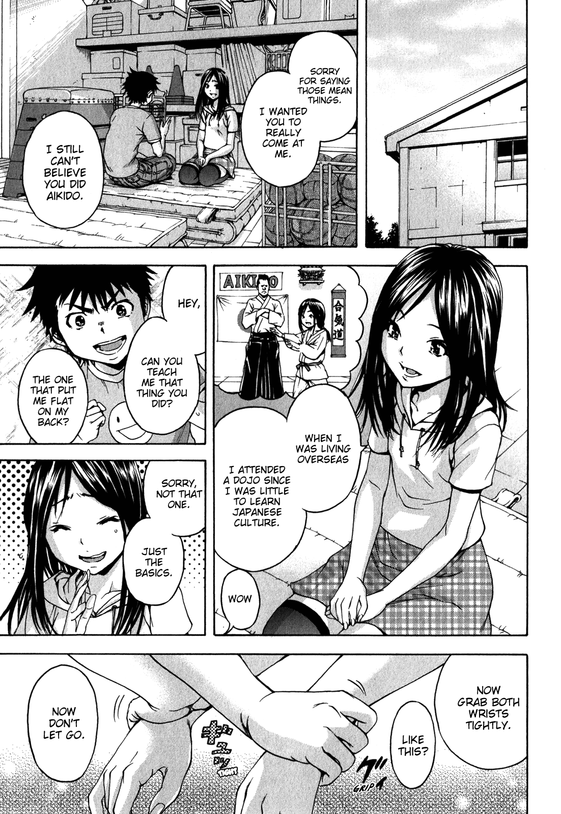 Mujaki no Rakuen Chapter 17 page 9 - Chapter 17: Perfect Moves in Paradise