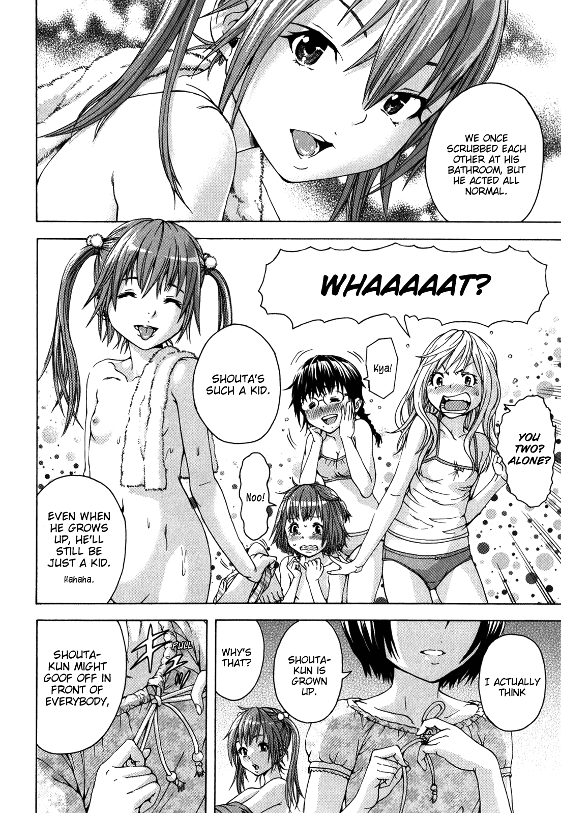 Mujaki no Rakuen Chapter 20.5 page 10 - Chapter 20.5: Girl Talk in Paradise