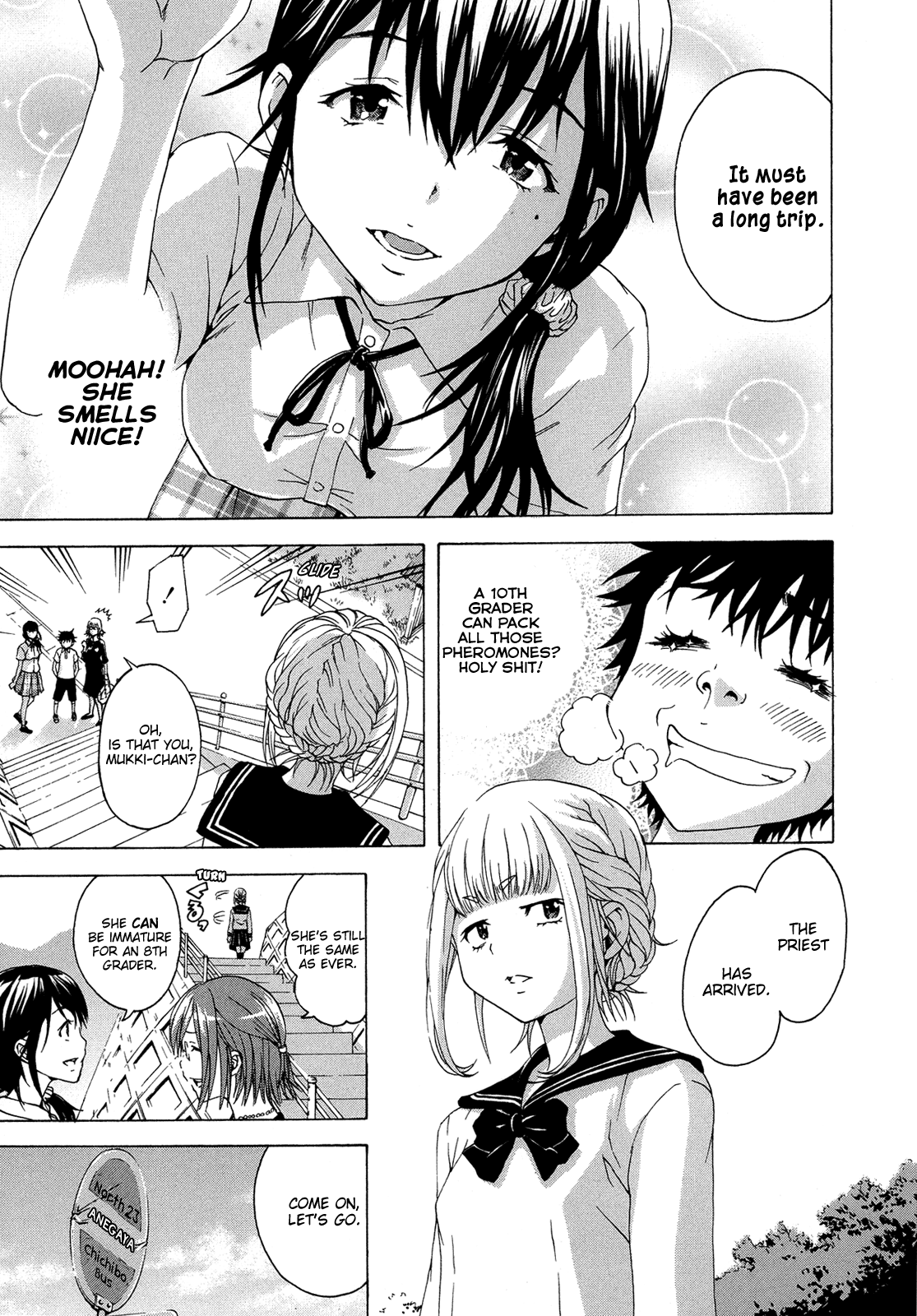 Mujaki no Rakuen Chapter 23 page 3 - Chapter 23: Paradise in the Country