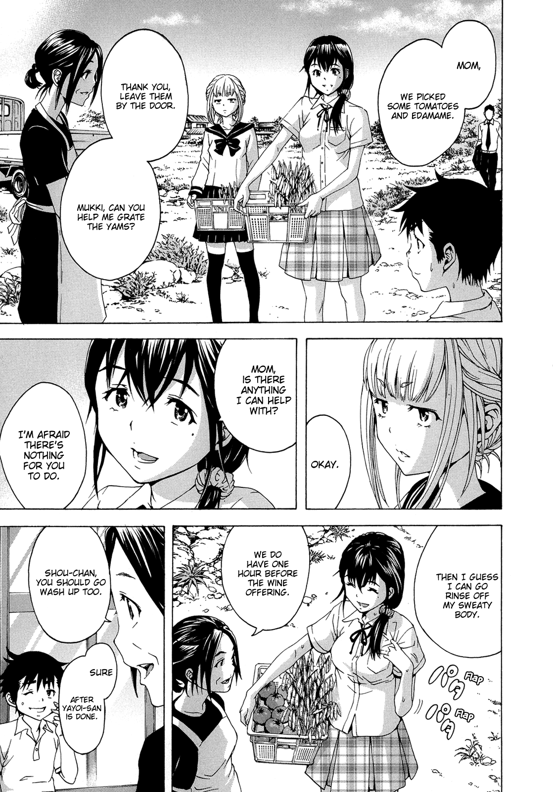 Mujaki no Rakuen Chapter 23 page 5 - Chapter 23: Paradise in the Country