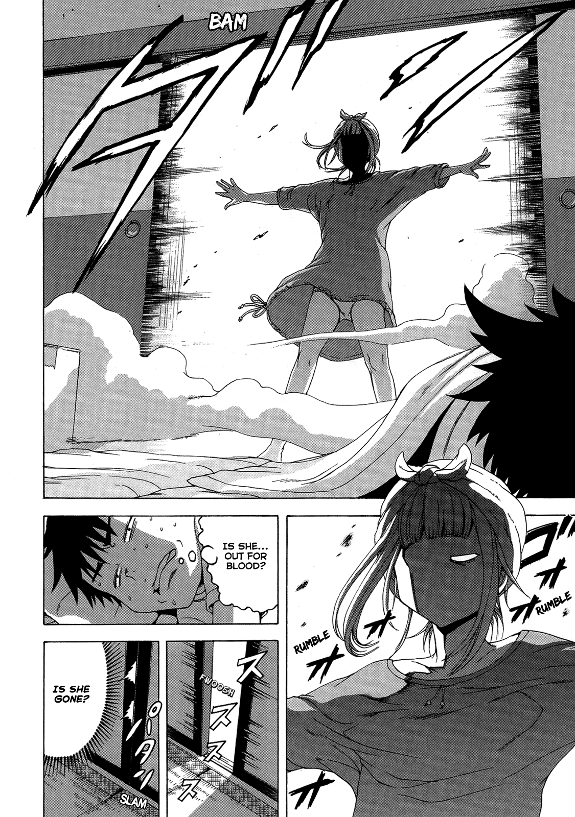 Mujaki no Rakuen Chapter 24 page 6 - Chapter 24: Playing Possum in Paradise(?)