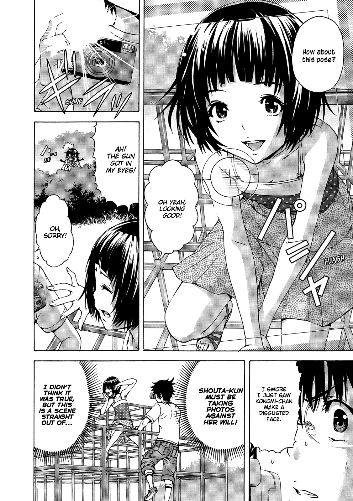 Mujaki no Rakuen Chapter 25 page 10 - Chapter 25: The Best Shot in Paradise