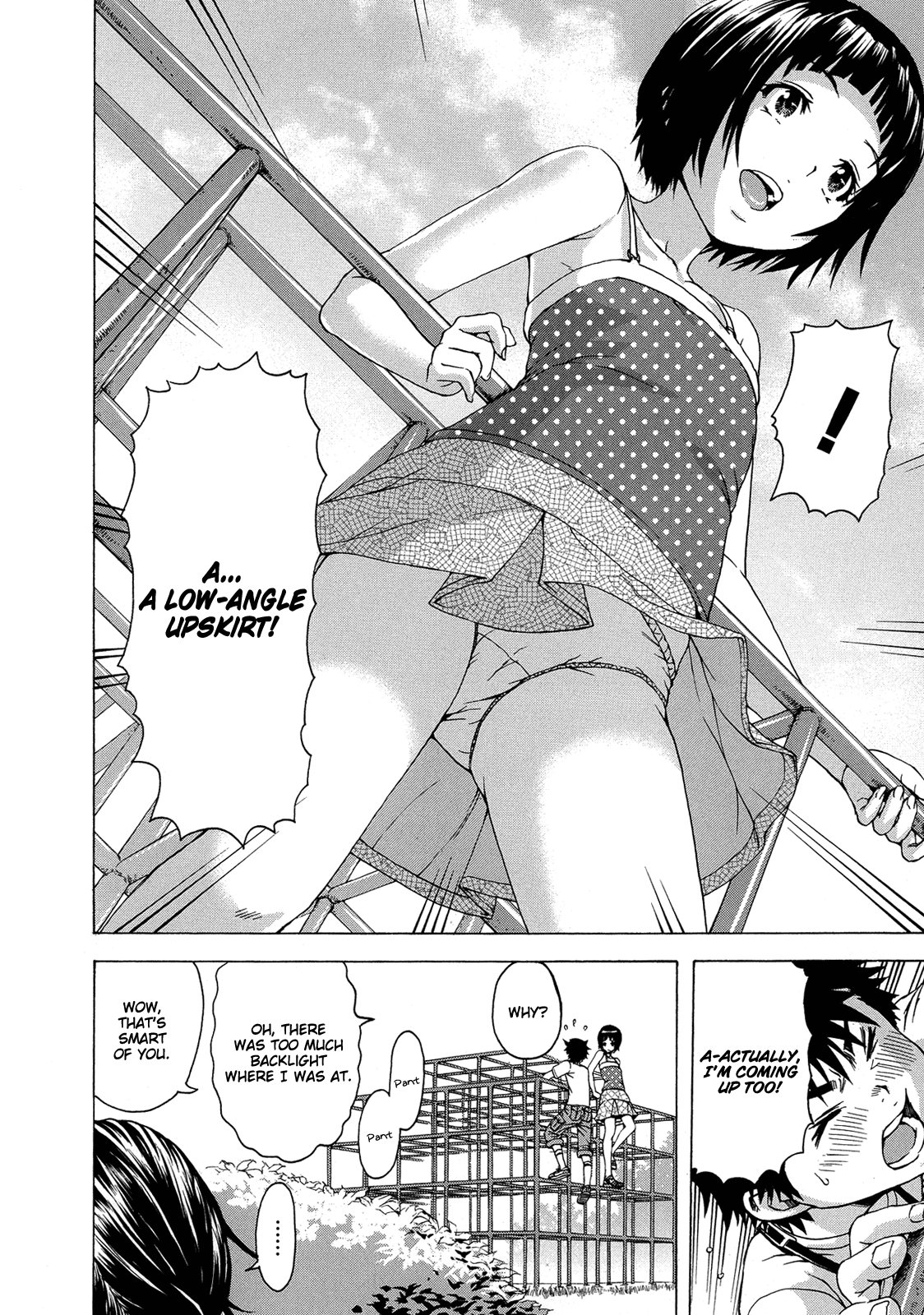 Mujaki no Rakuen Chapter 25 page 8 - Chapter 25: The Best Shot in Paradise