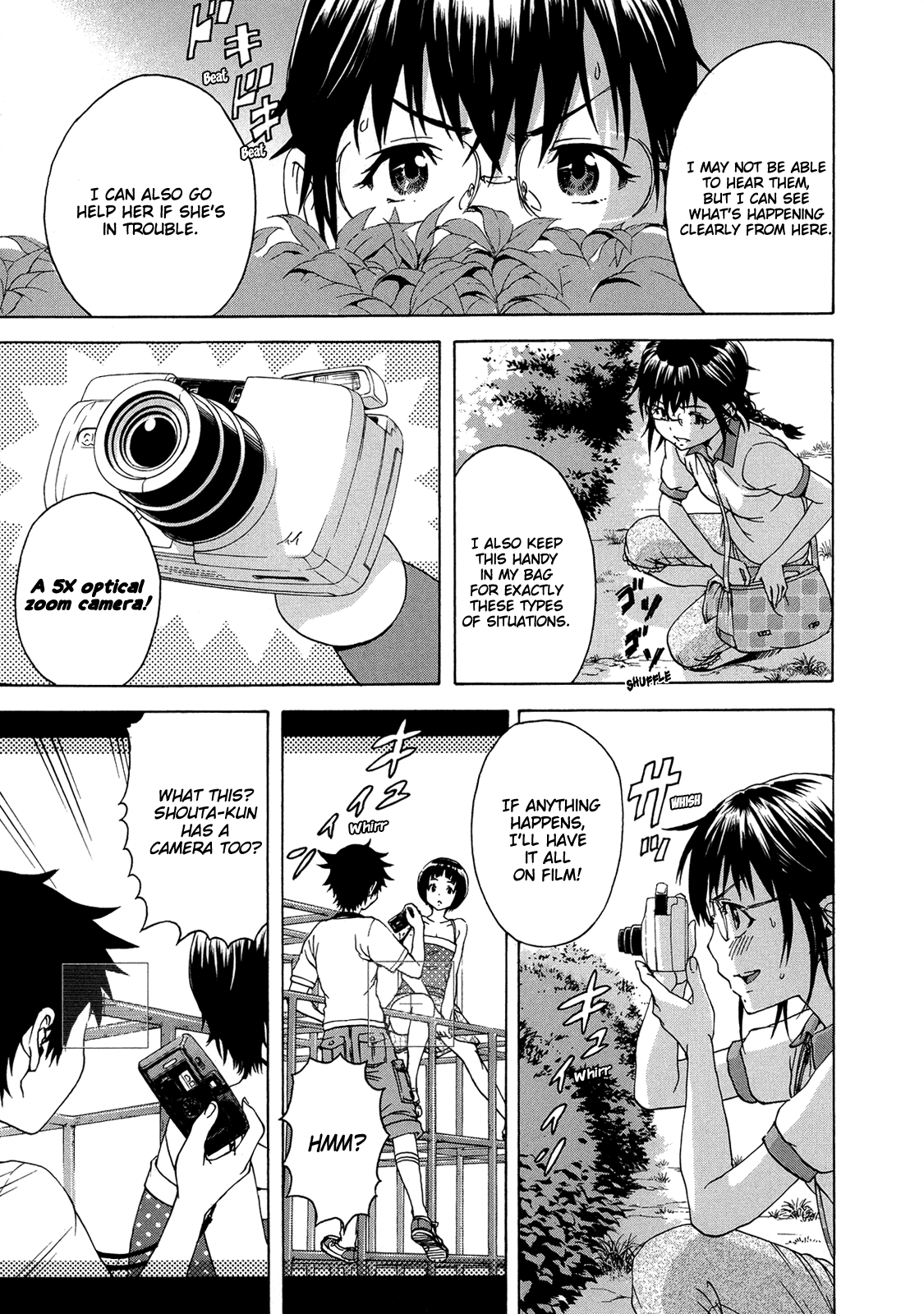 Mujaki no Rakuen Chapter 25 page 9 - Chapter 25: The Best Shot in Paradise