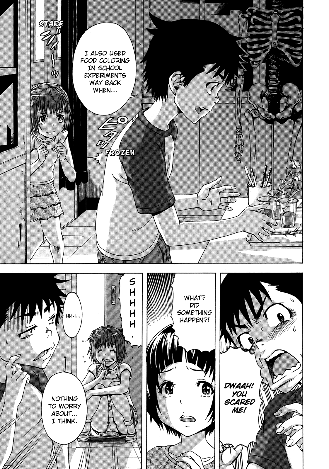 Mujaki no Rakuen Chapter 26 page 5 - Chapter 26: Fear and Drama in Paradise