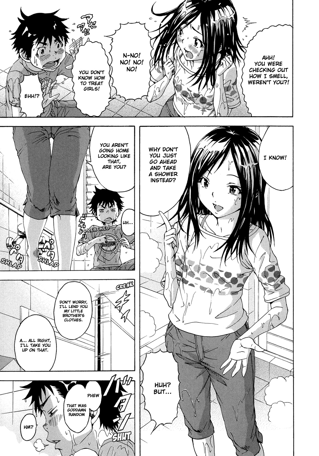 Mujaki no Rakuen Chapter 27 page 10 - Chapter 27: Wet And Wild Paradise