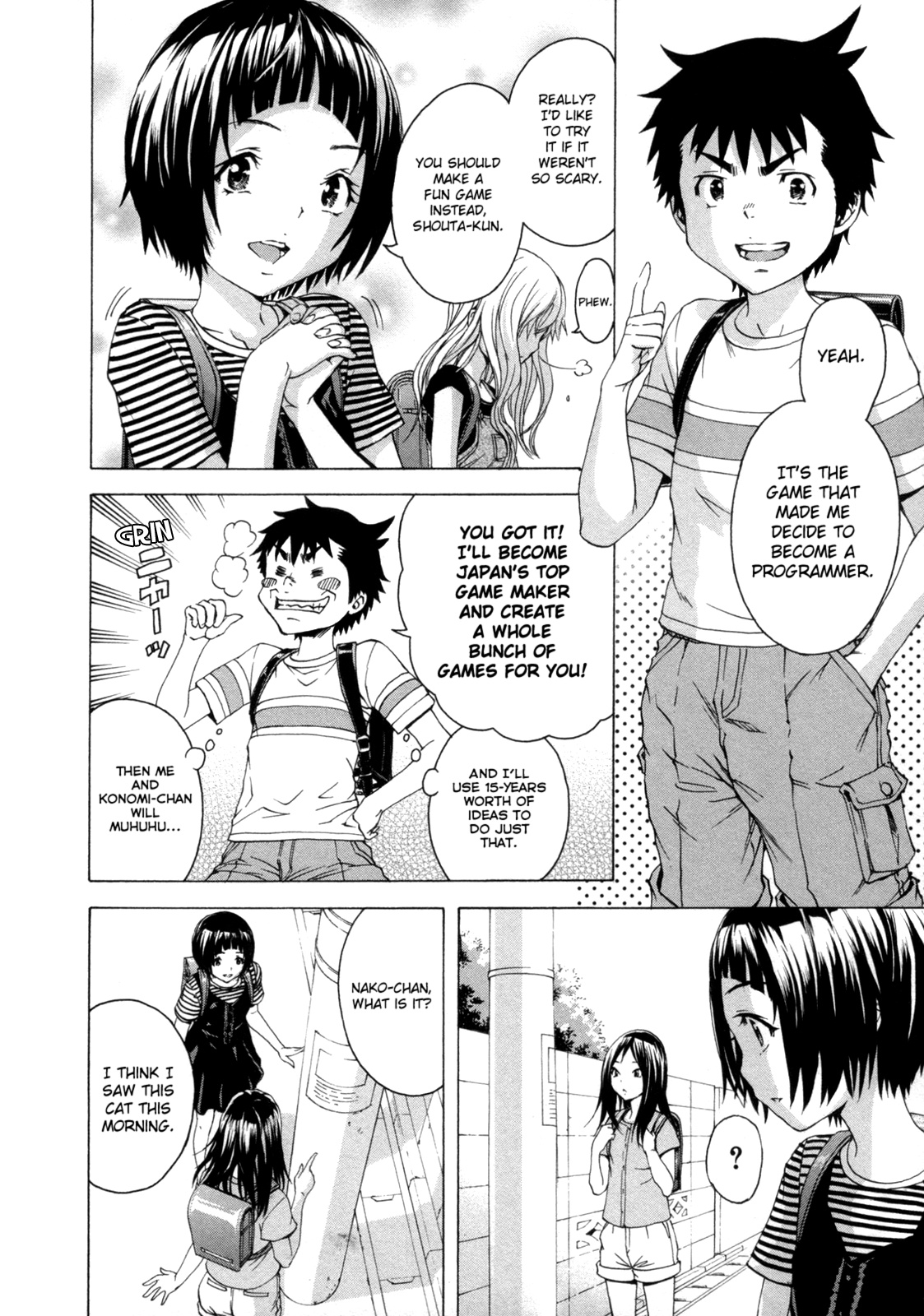 Mujaki no Rakuen Chapter 28 page 8 - Chapter 28: Paradise From A Note