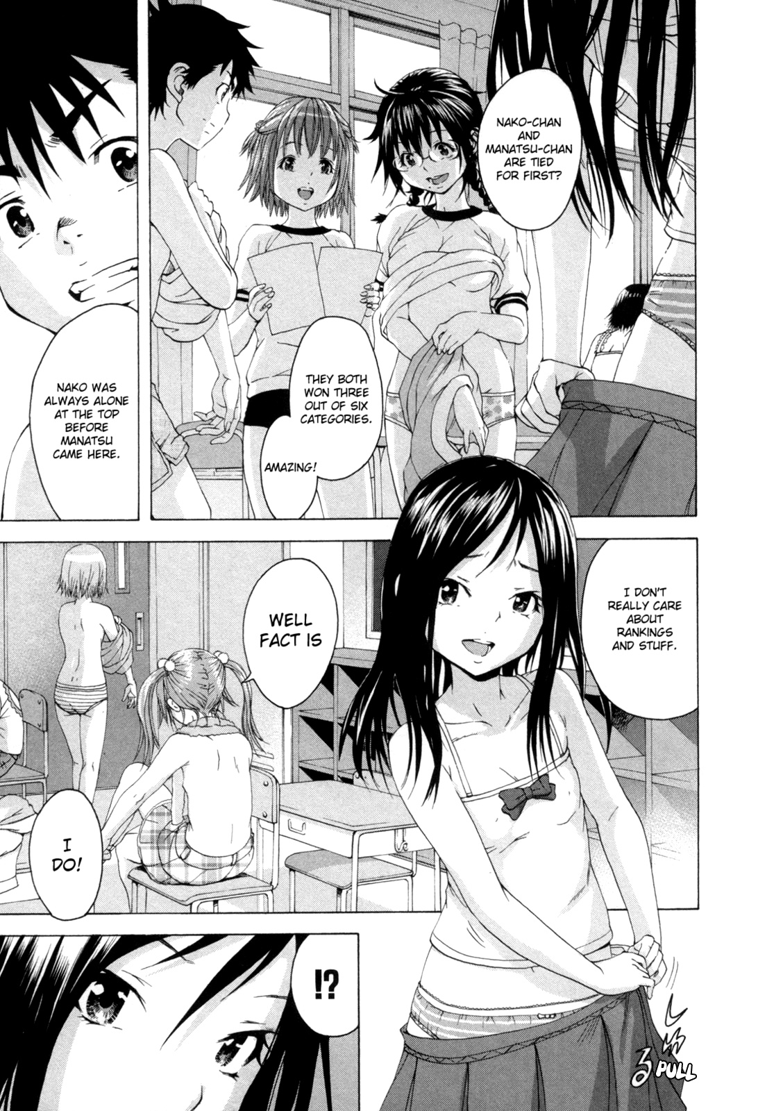 Mujaki no Rakuen Chapter 30 page 5 - Chapter 30: Competition in Paradise