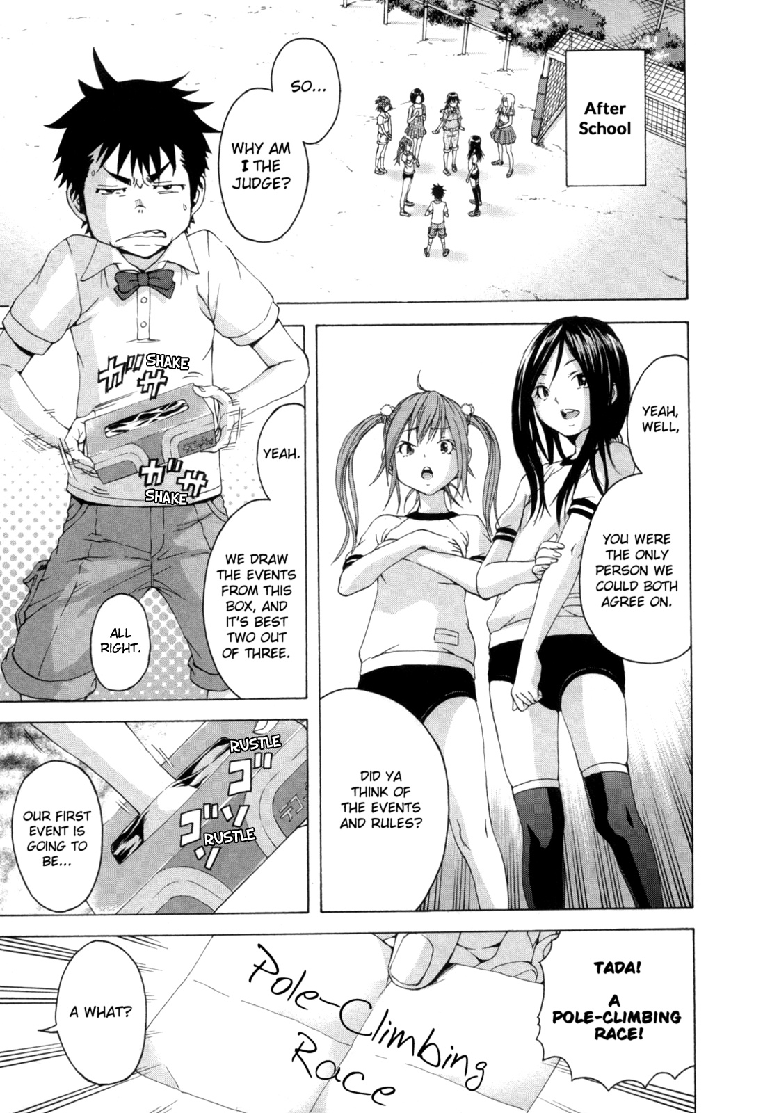 Mujaki no Rakuen Chapter 30 page 7 - Chapter 30: Competition in Paradise
