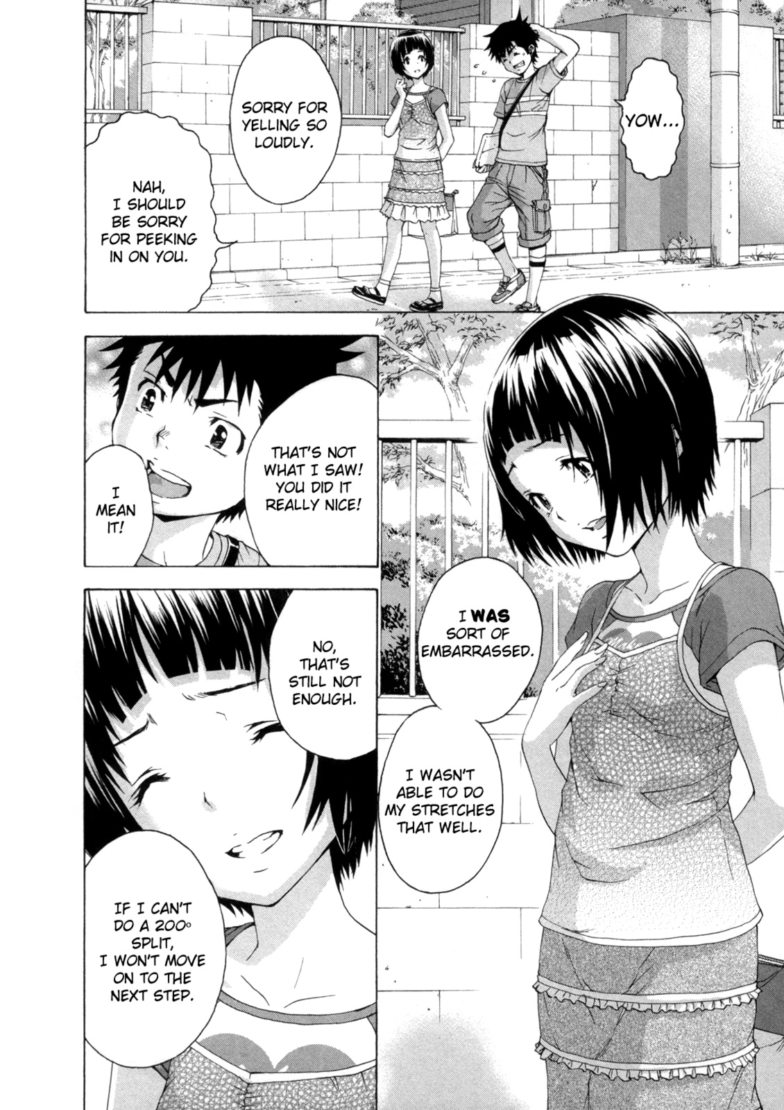 Mujaki no Rakuen Chapter 31 page 4 - Chapter 31: Stretching in Paradise