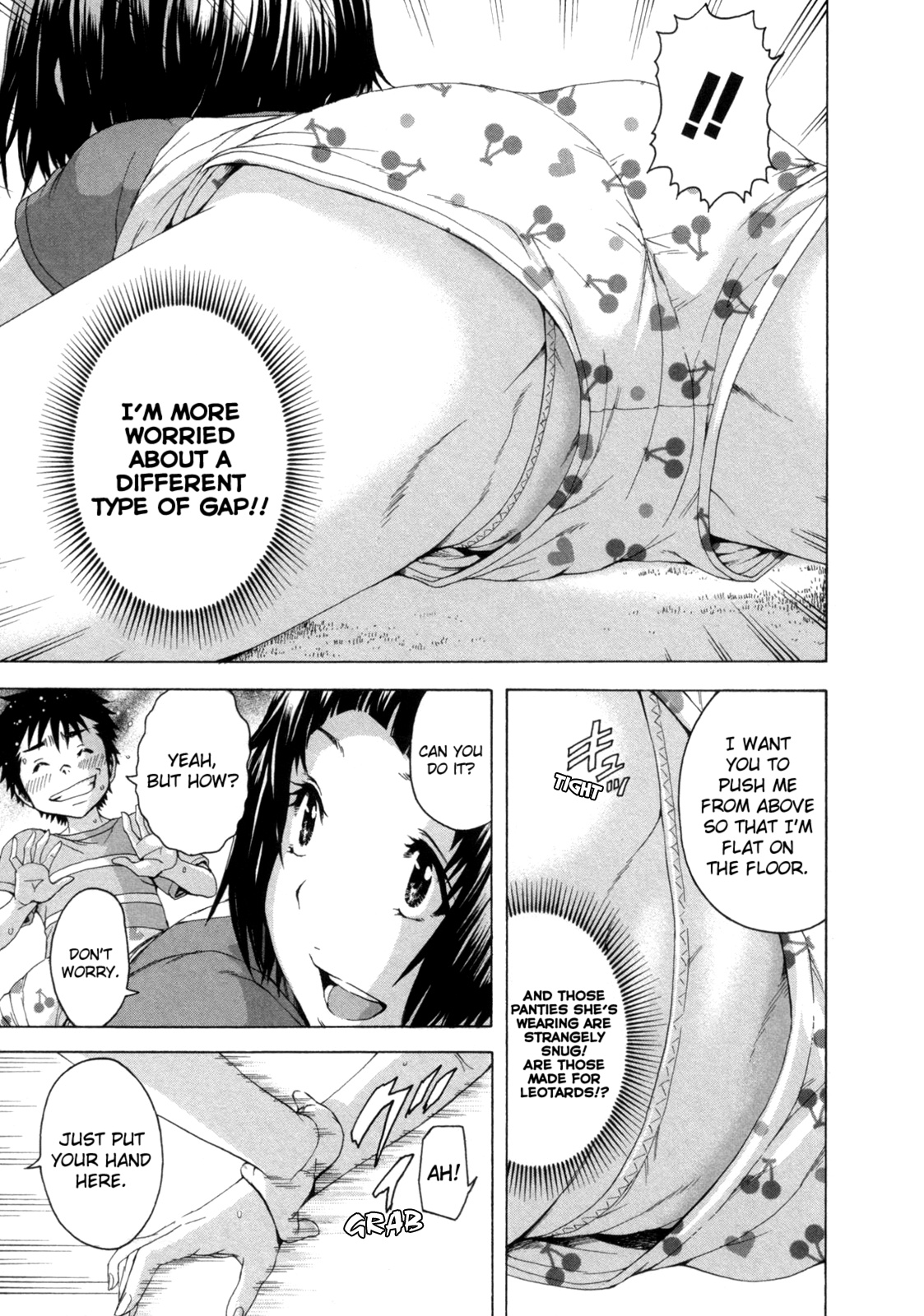 Mujaki no Rakuen Chapter 31 page 9 - Chapter 31: Stretching in Paradise