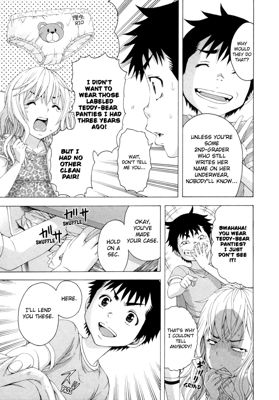 Mujaki no Rakuen Chapter 33 page 10 - Chapter 33: Suspicion in Paradise