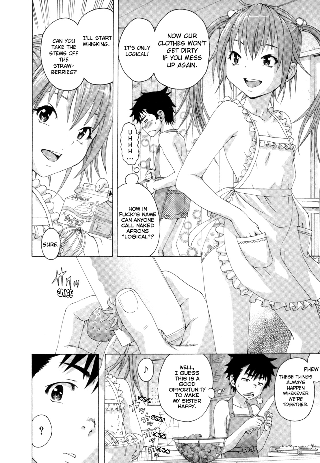 Mujaki no Rakuen Chapter 34 page 6 - Chapter 34: Creamy Paradise