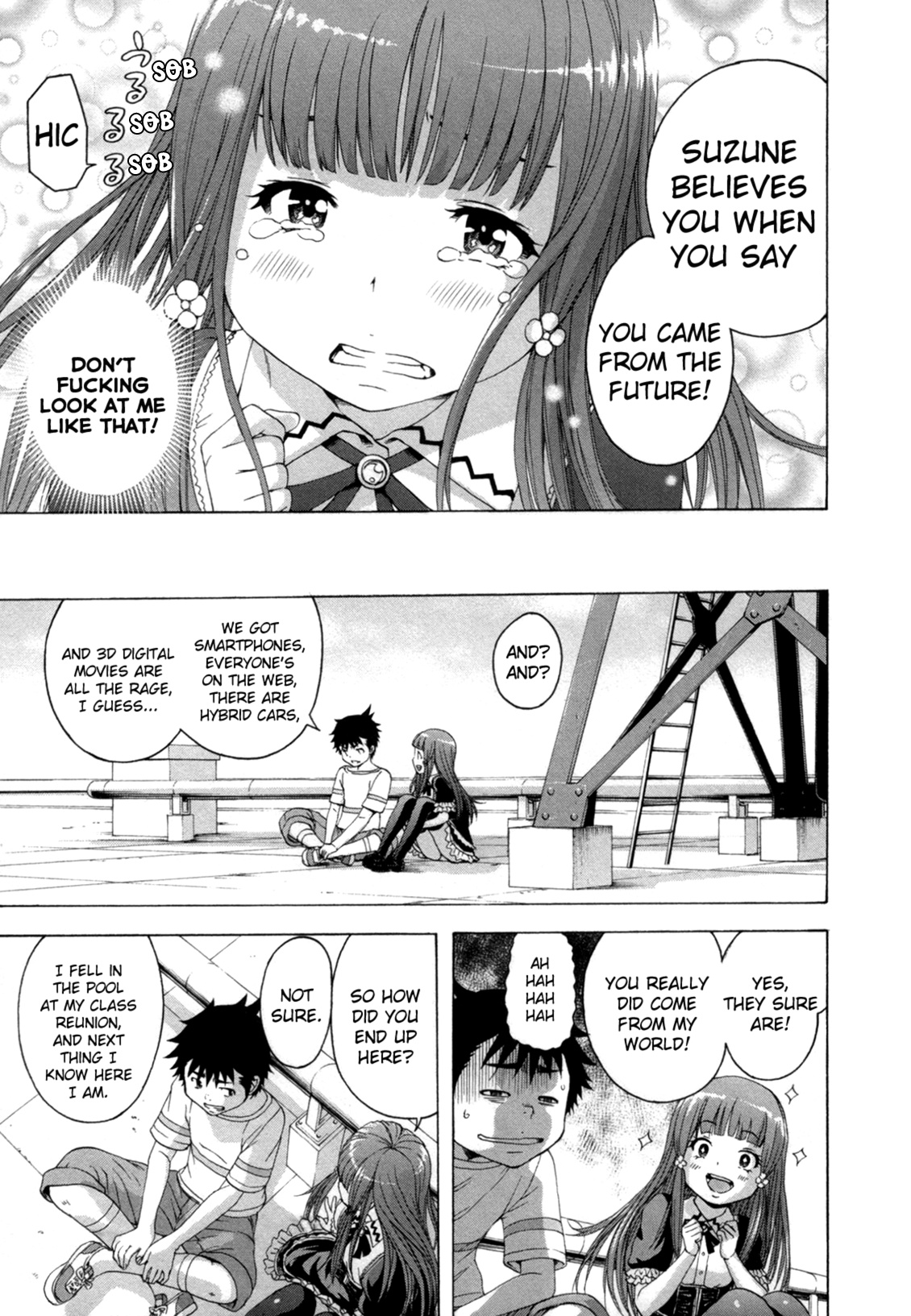Mujaki no Rakuen Chapter 35 page 13 - Chapter 35: Future Paradise