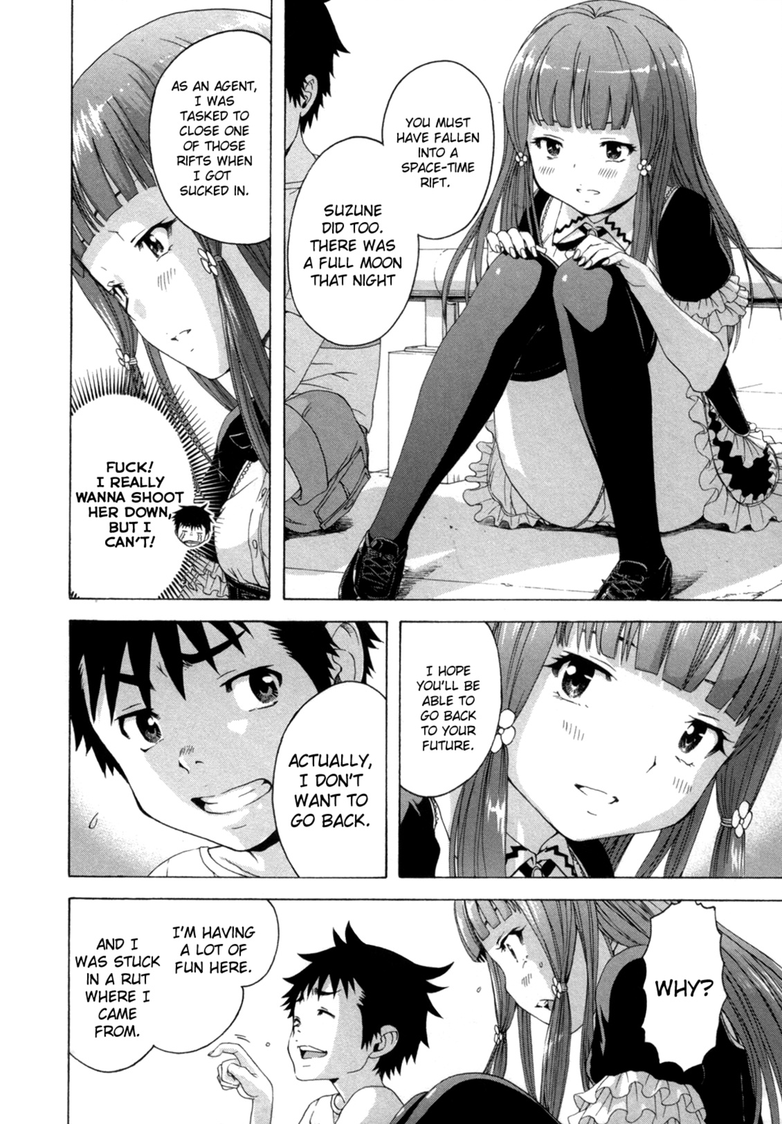 Mujaki no Rakuen Chapter 35 page 14 - Chapter 35: Future Paradise