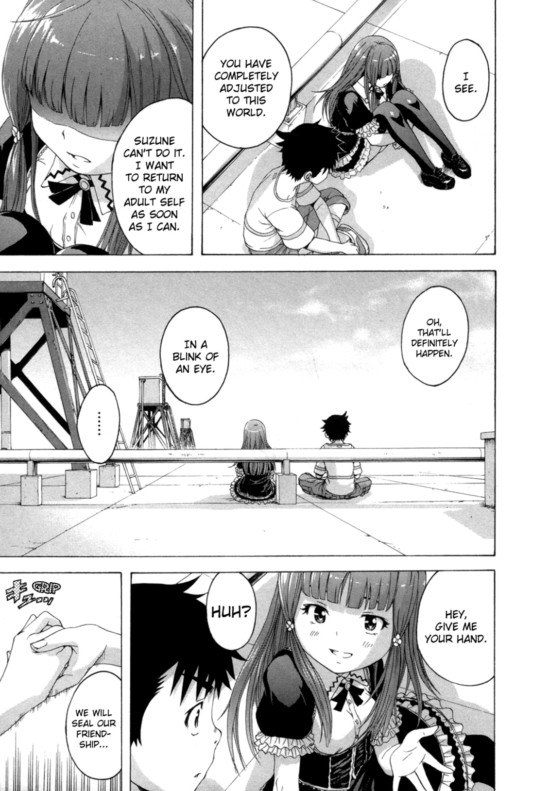 Mujaki no Rakuen Chapter 35 page 15 - Chapter 35: Future Paradise