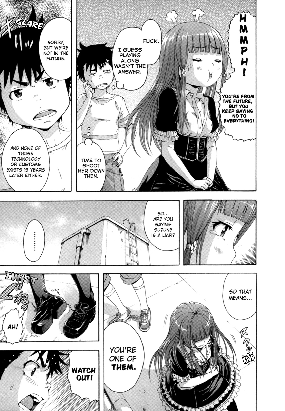 Mujaki no Rakuen Chapter 35 page 19 - Chapter 35: Future Paradise