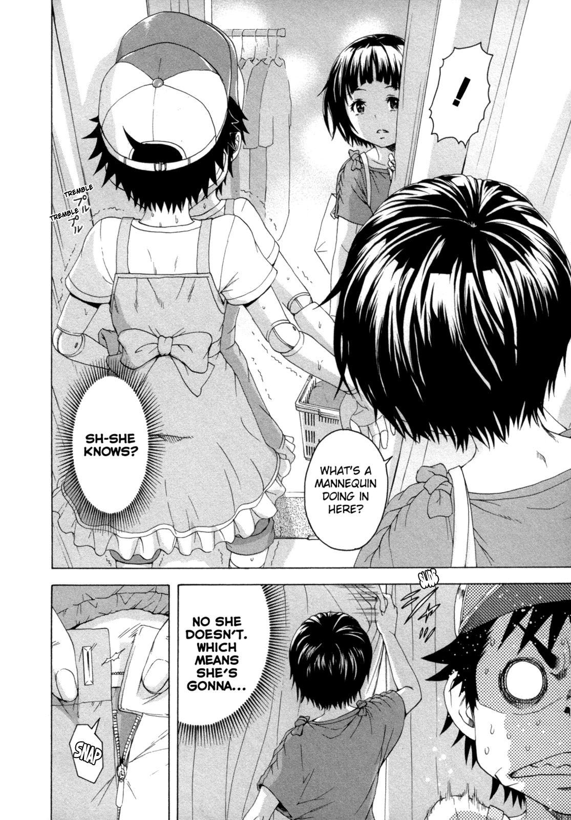 Mujaki no Rakuen Chapter 36 page 14 - Chapter 36: Shadowing in Paradise