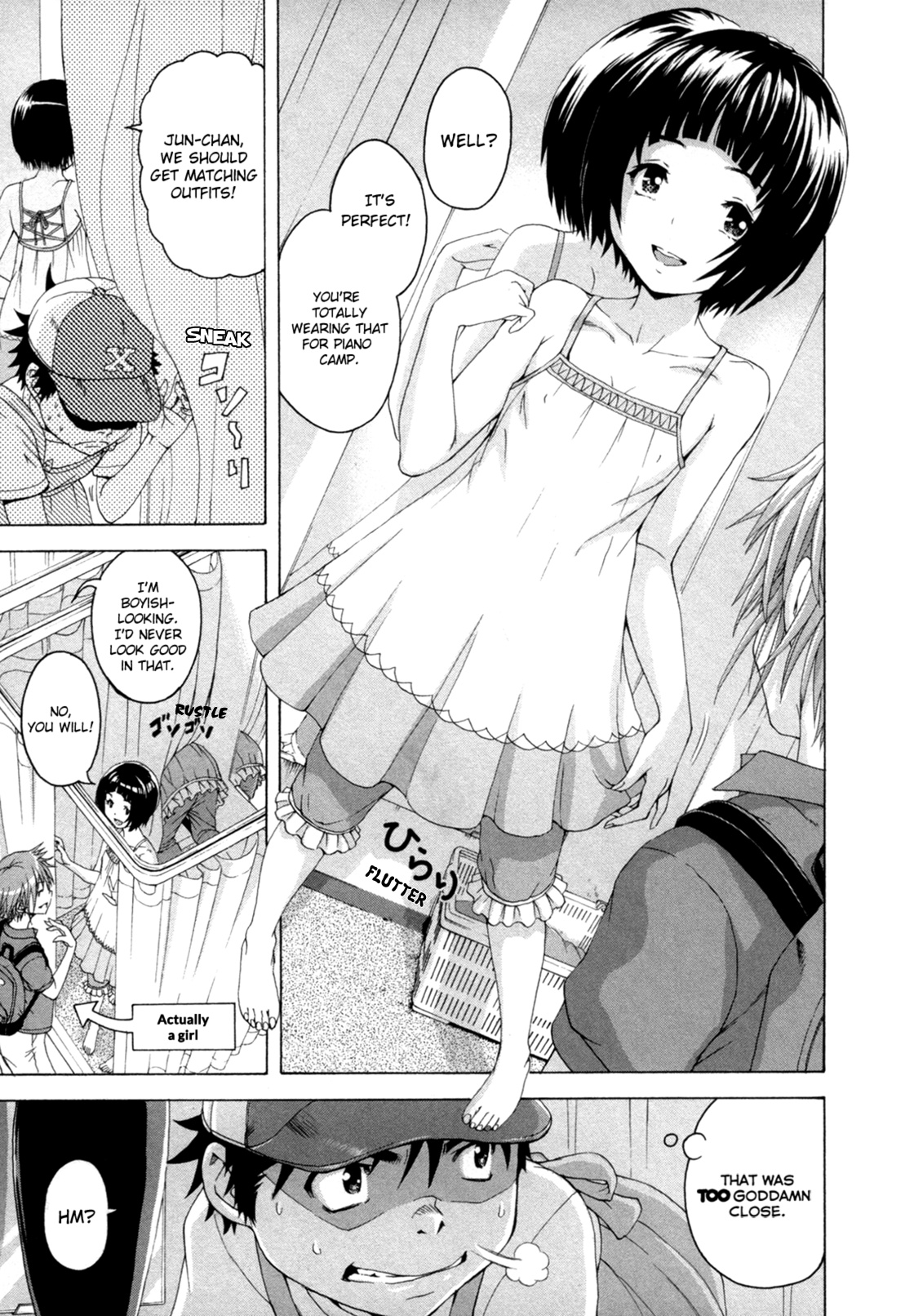 Mujaki no Rakuen Chapter 36 page 21 - Chapter 36: Shadowing in Paradise