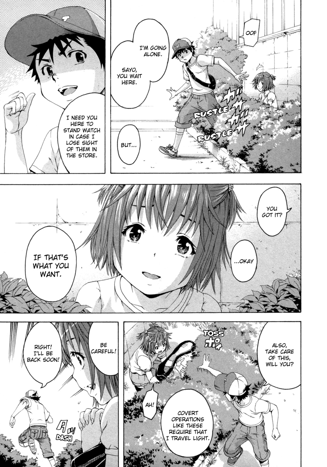 Mujaki no Rakuen Chapter 36 page 5 - Chapter 36: Shadowing in Paradise