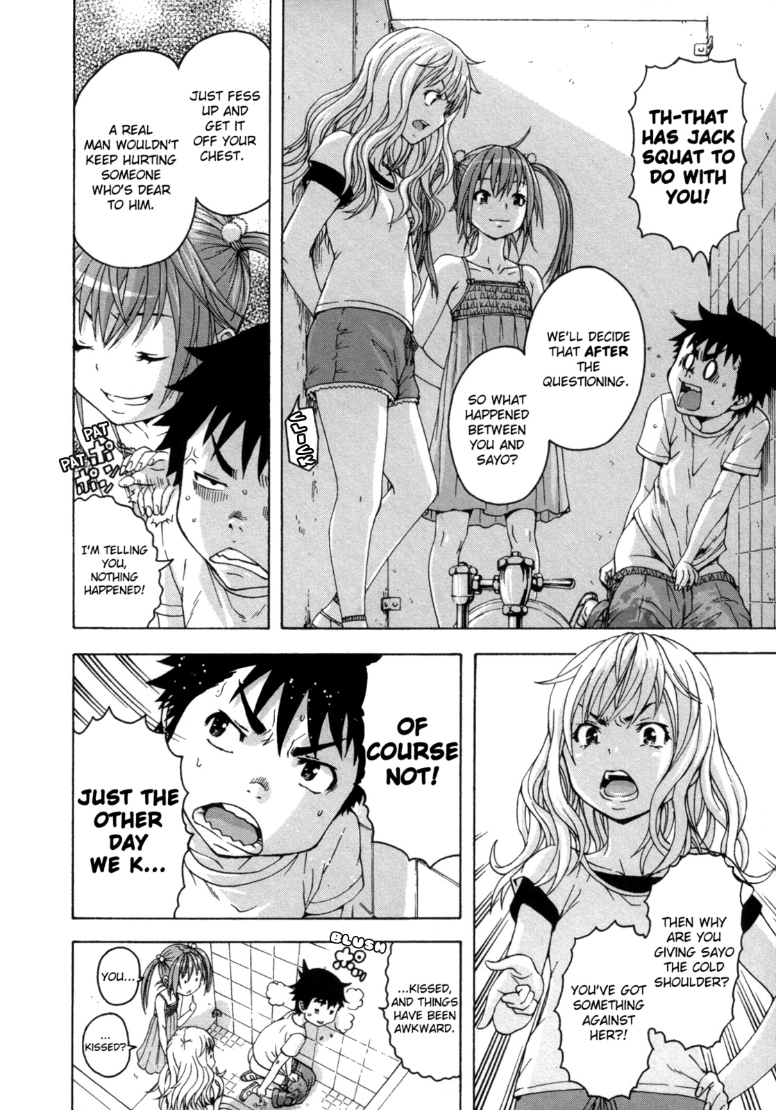 Mujaki no Rakuen Chapter 37 page 6 - Chapter 37: Paradise in the Boys' Bathroom