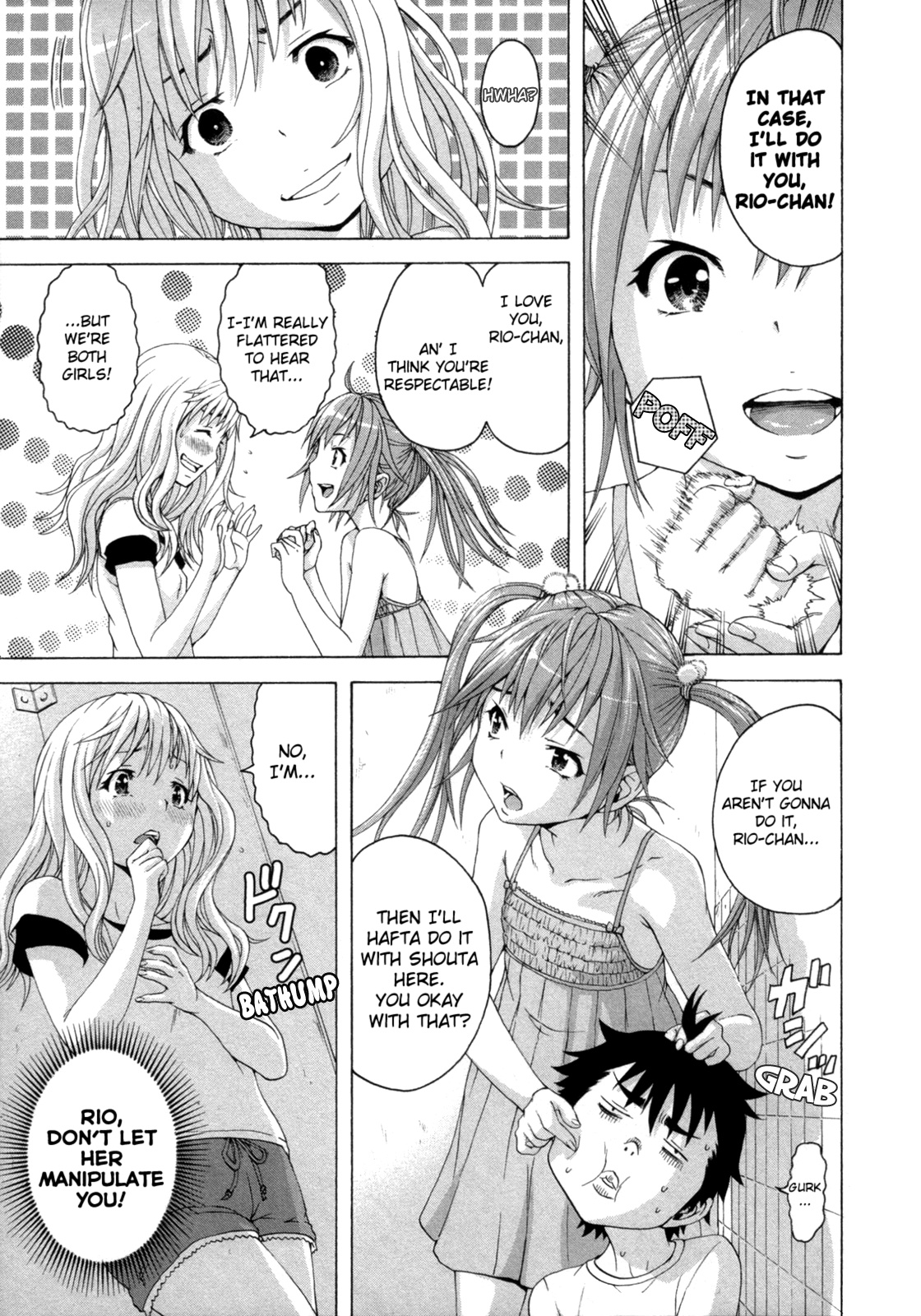 Mujaki no Rakuen Chapter 37 page 9 - Chapter 37: Paradise in the Boys' Bathroom