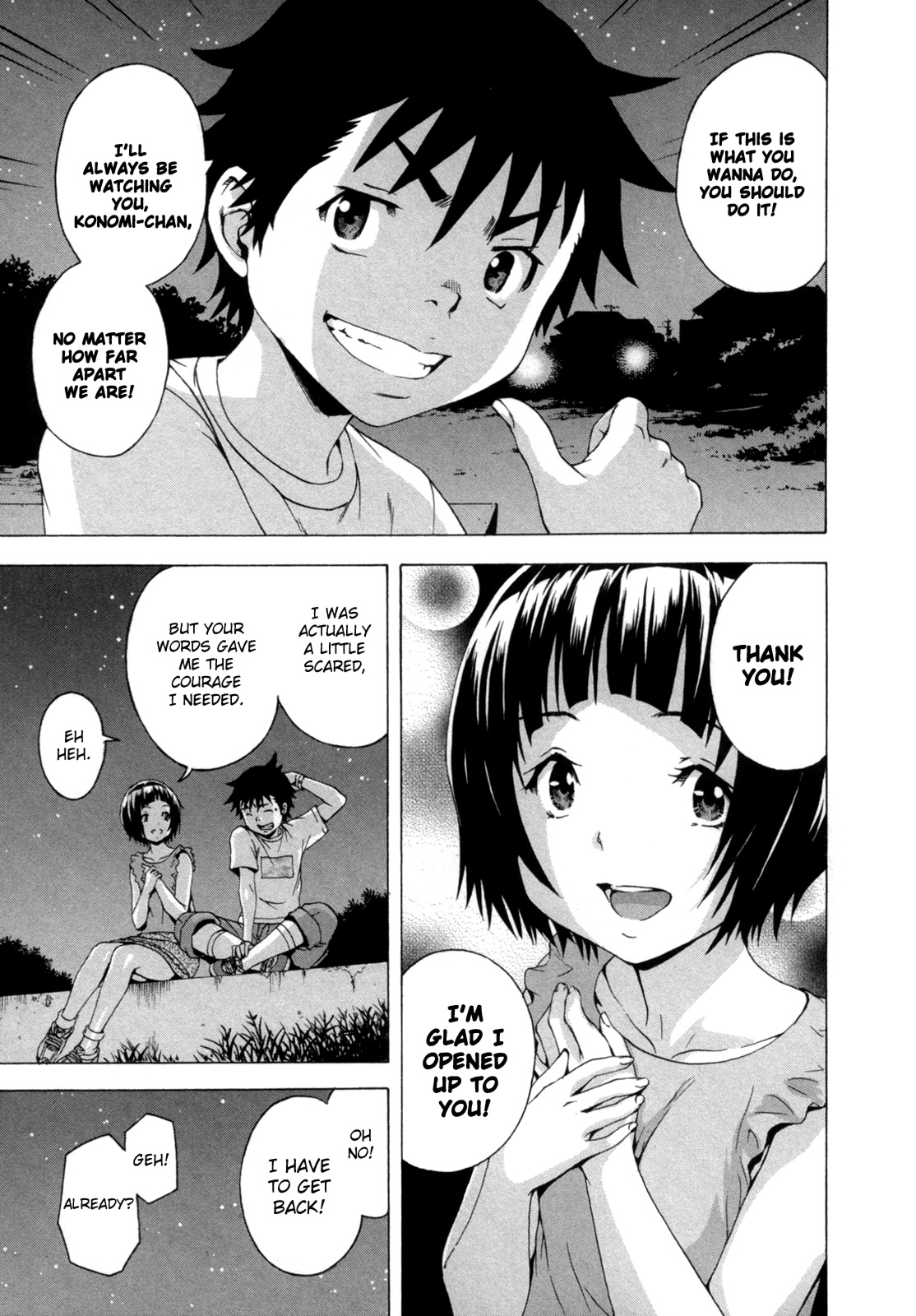 Mujaki no Rakuen Chapter 38 page 9 - Chapter 38: Starry Paradise