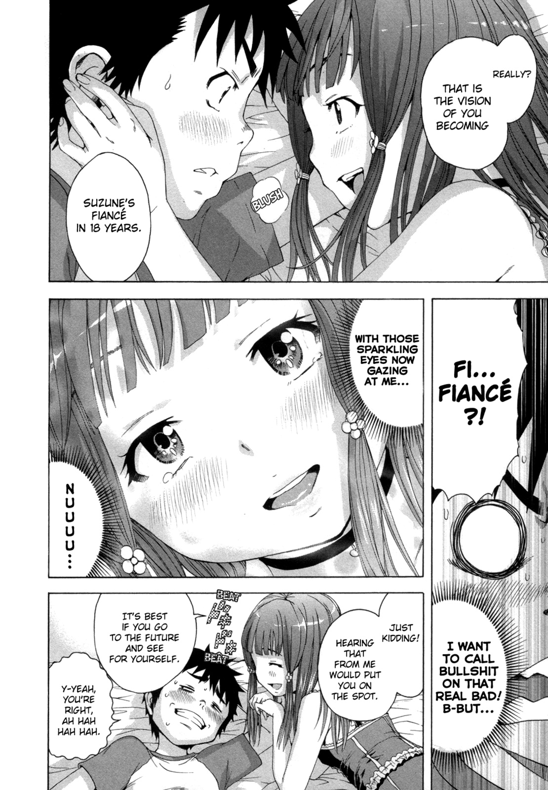 Mujaki no Rakuen Chapter 39 page 12 - Chapter 39: Future Paradise Continued