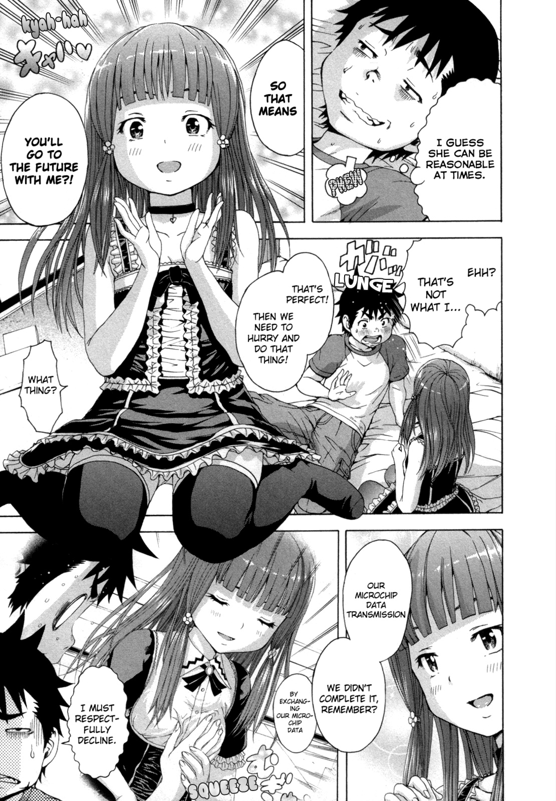 Mujaki no Rakuen Chapter 39 page 13 - Chapter 39: Future Paradise Continued