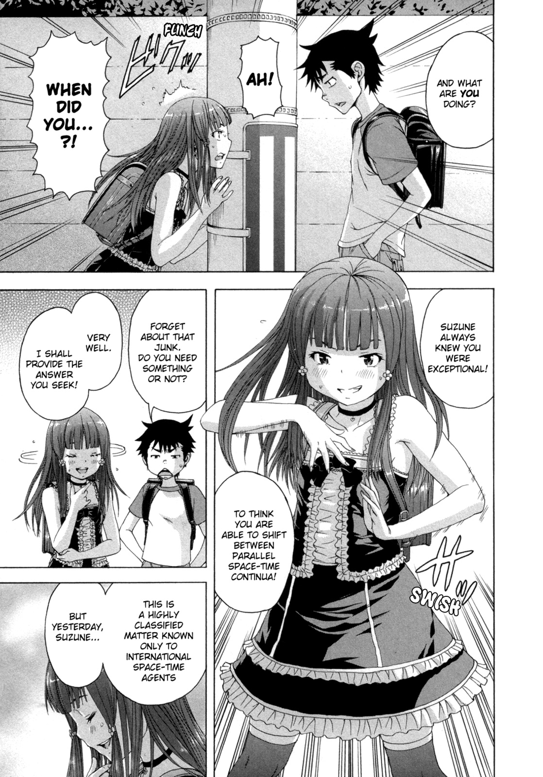 Mujaki no Rakuen Chapter 39 page 3 - Chapter 39: Future Paradise Continued