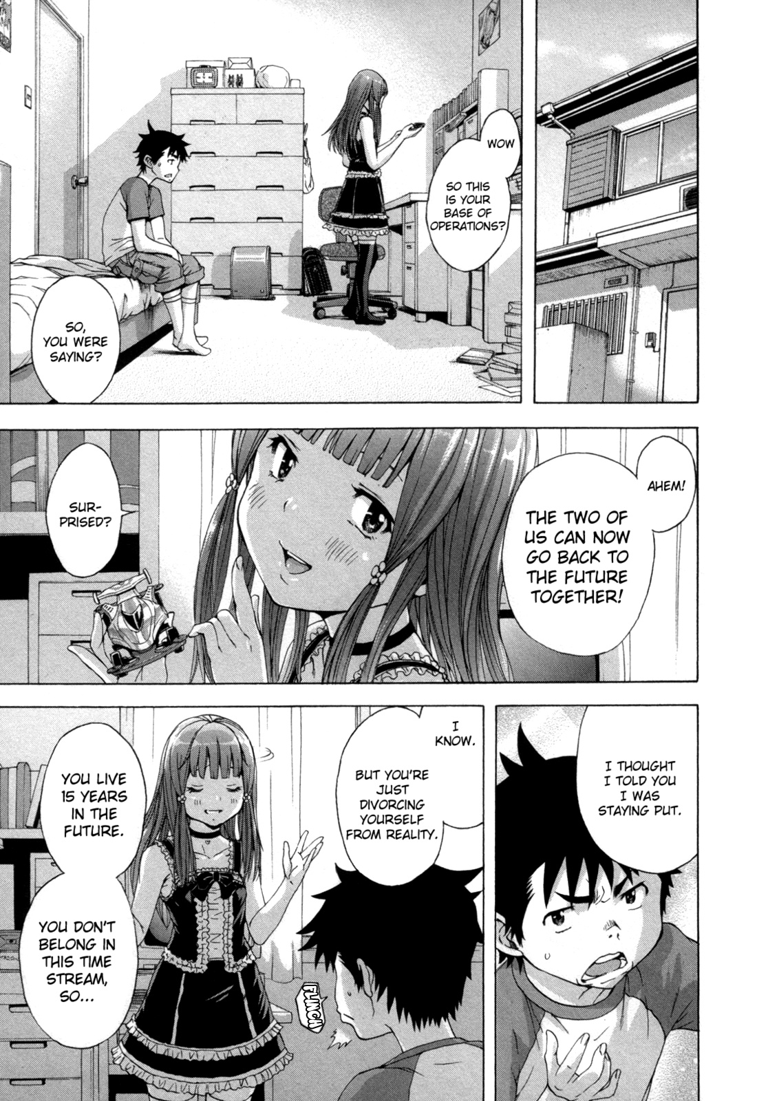 Mujaki no Rakuen Chapter 39 page 5 - Chapter 39: Future Paradise Continued