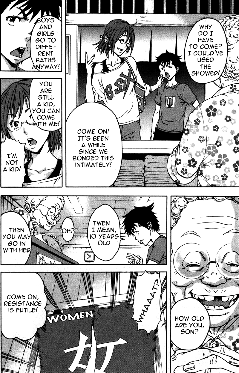 Mujaki no Rakuen Chapter 4 page 11 - Chapter 4: The Great Escape From Paradise