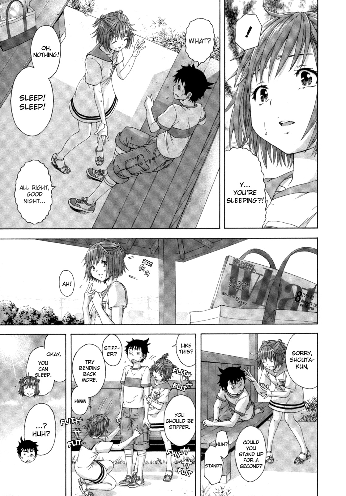 Mujaki no Rakuen Chapter 40 page 9 - Chapter 40: Breezy Paradise