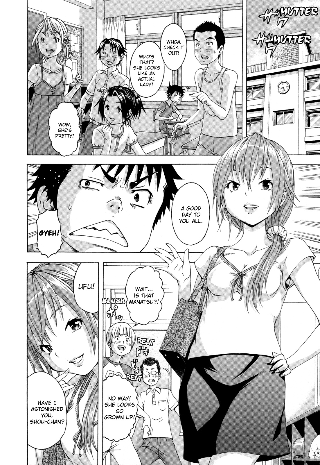 Mujaki no Rakuen Chapter 41 page 10 - Chapter 41: Grown Up In Paradise