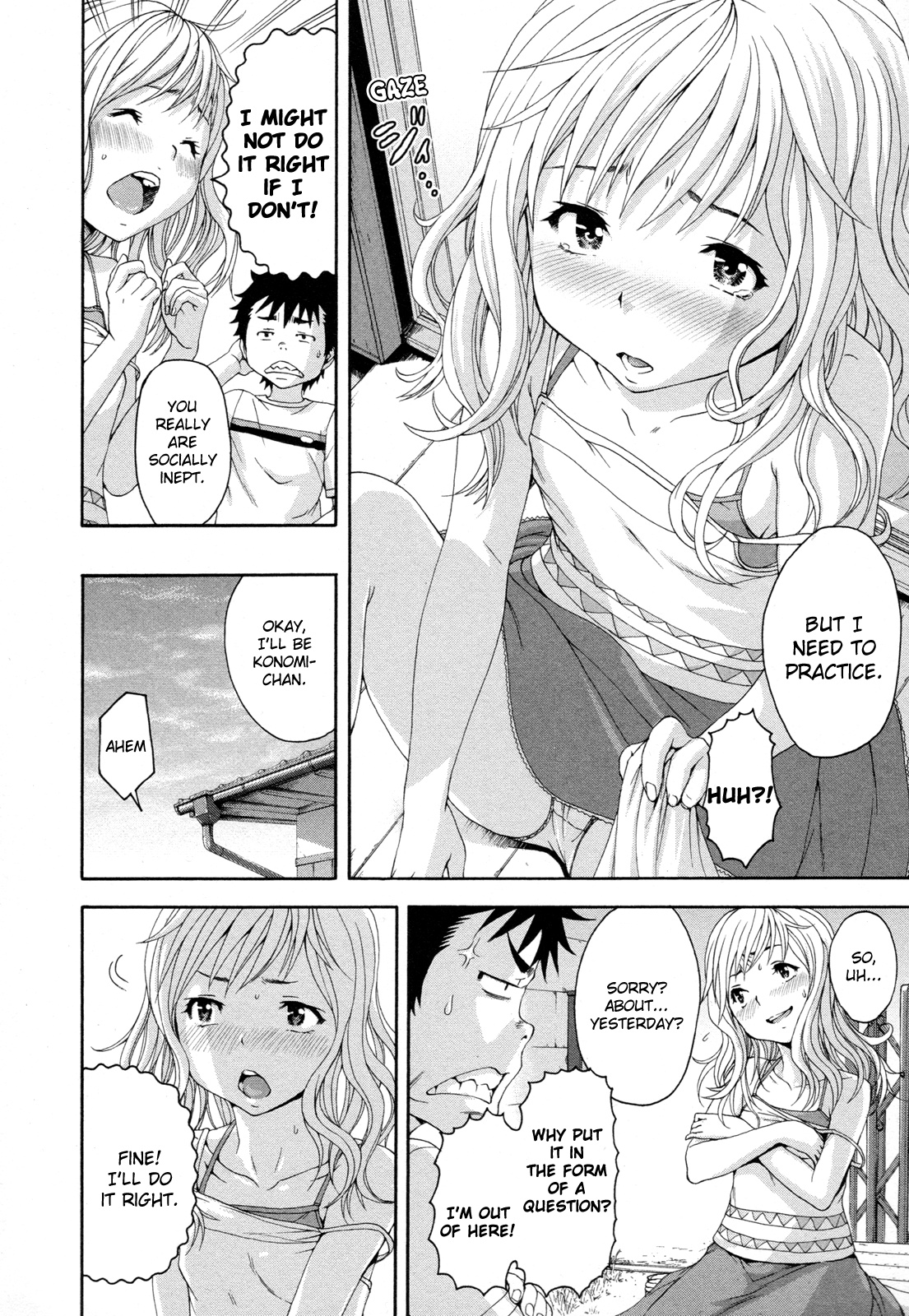 Mujaki no Rakuen Chapter 43 page 14 - Chapter 43: Drunk Talk in Paradise