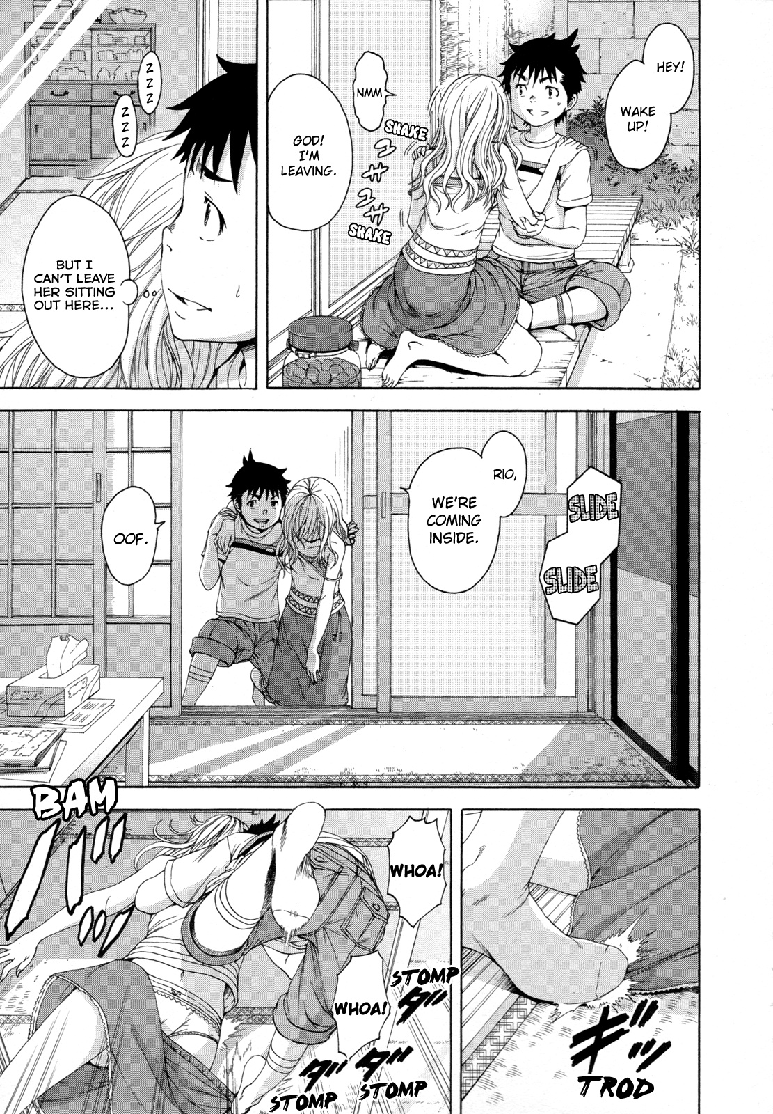 Mujaki no Rakuen Chapter 43 page 17 - Chapter 43: Drunk Talk in Paradise